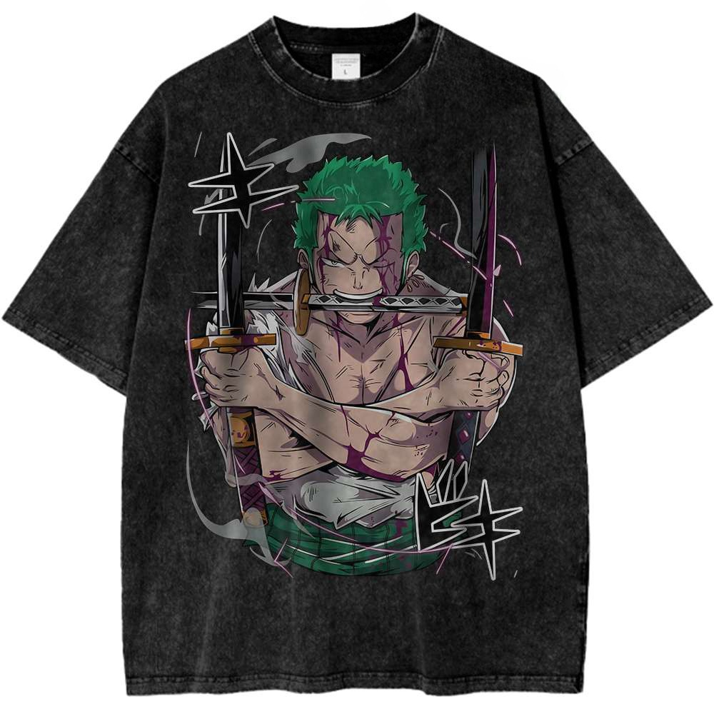 Zoro Anime Merchandise - ONE PIECE Roronoa Zoro Shirt Anime