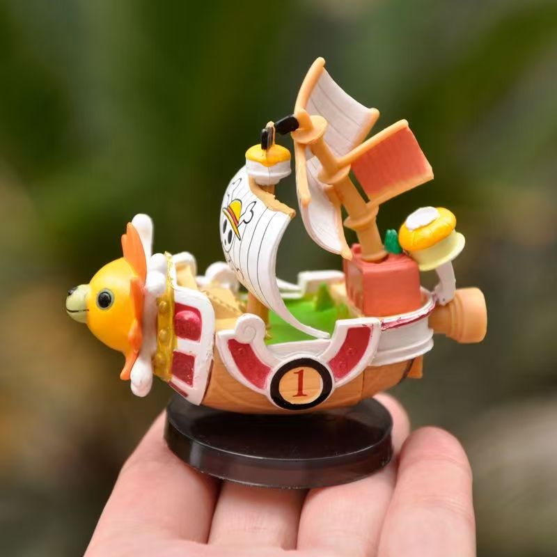 Anime One Piece 7cm Ship Figur - огляд і ціна Zoro Anime Merchandise