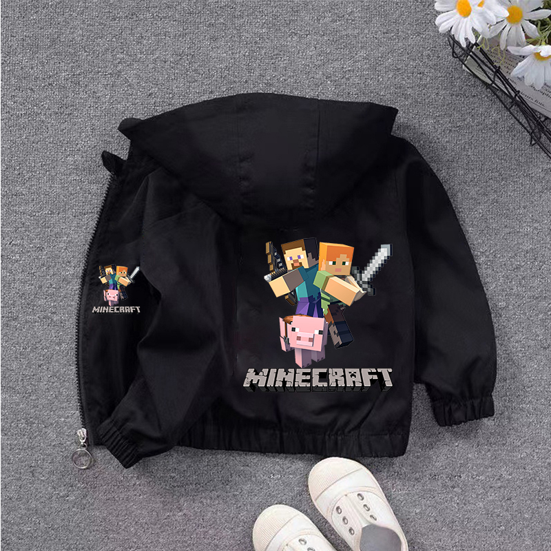 Minec Rafted Jacket Game Theme - огляд і ціна Windbreaker Anime Merchandise