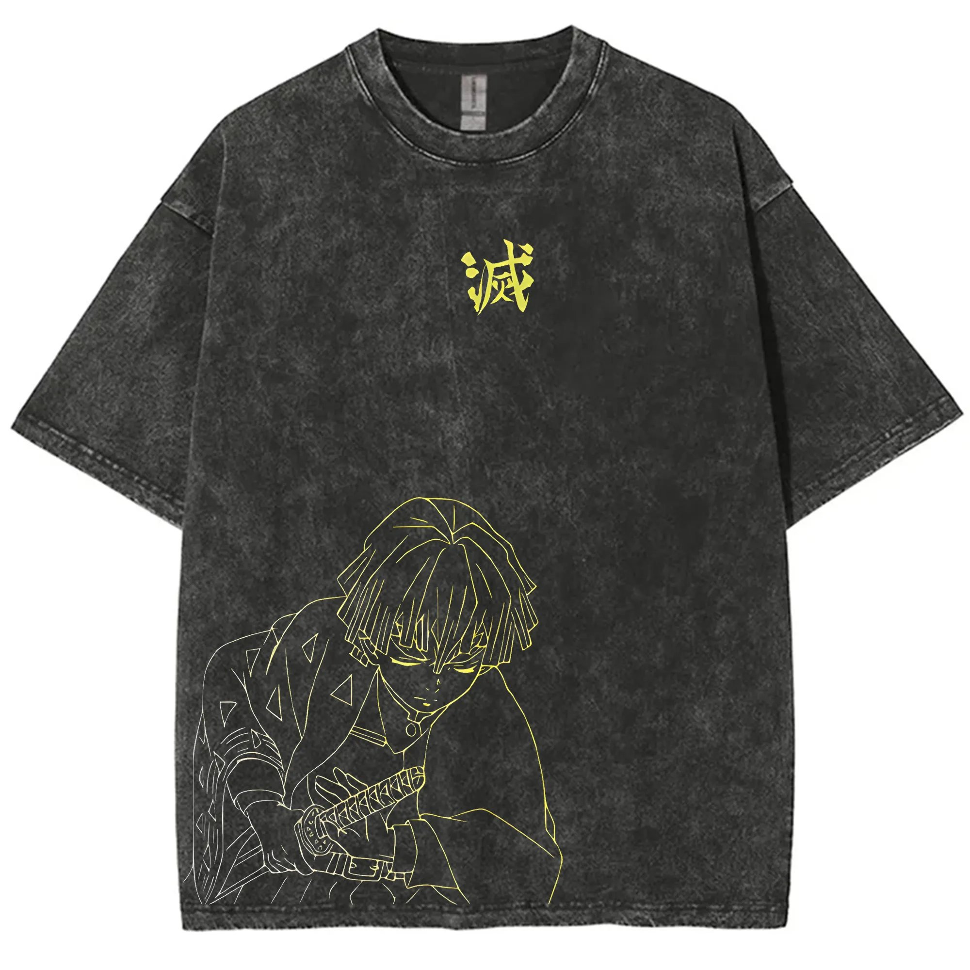 Streetwear Demon Slayer Vintag - огляд і ціна Anime Merchandise Men