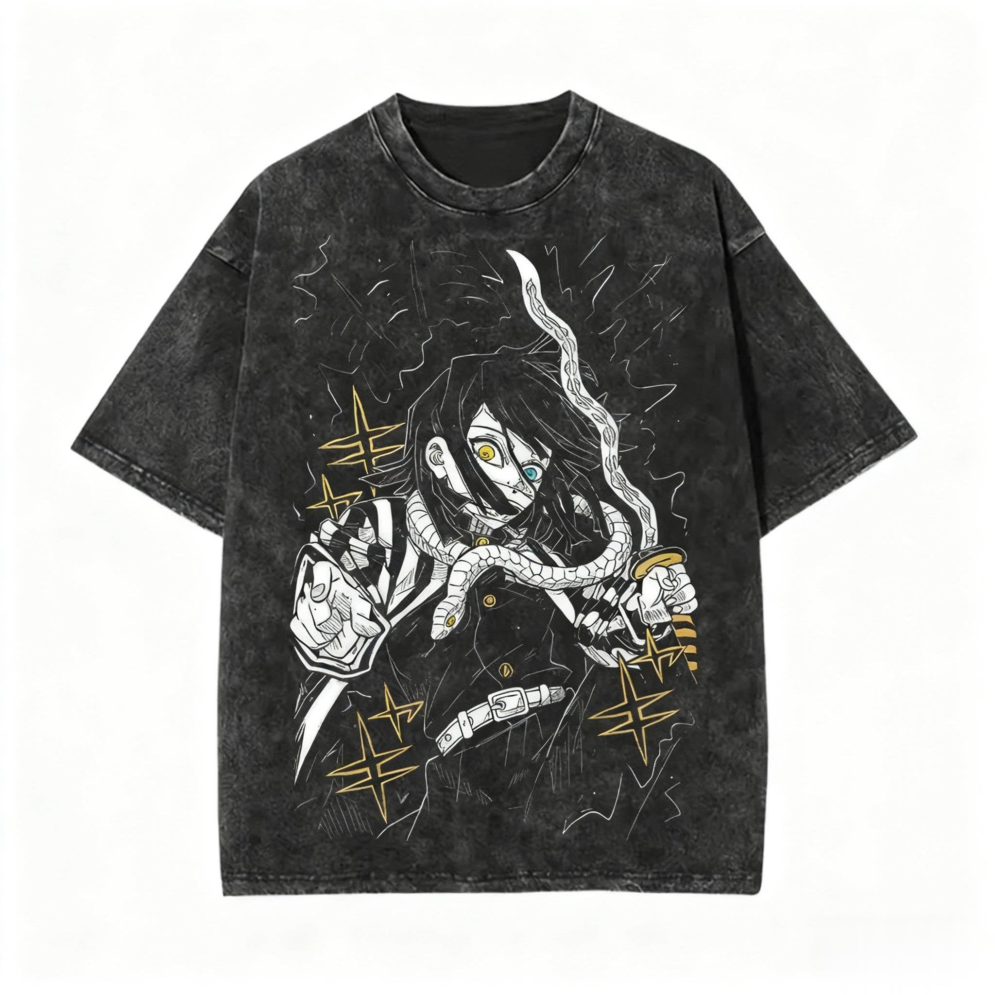 Streetwear Demon Slayer Vintag - огляд і ціна Anime Merchandise Men