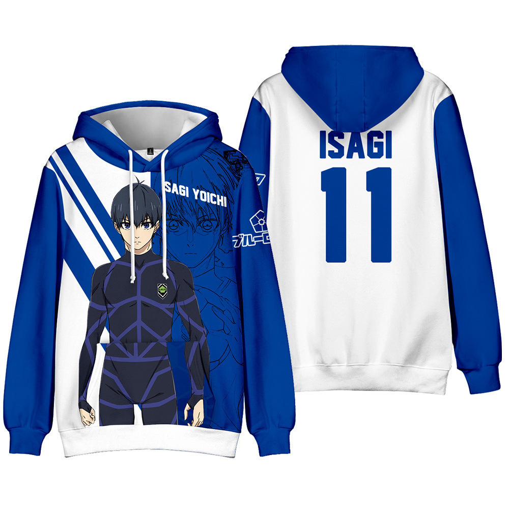 2026 New Anime BLUE LOCK Merch - огляд і ціна Anime Merchandise Hoodie