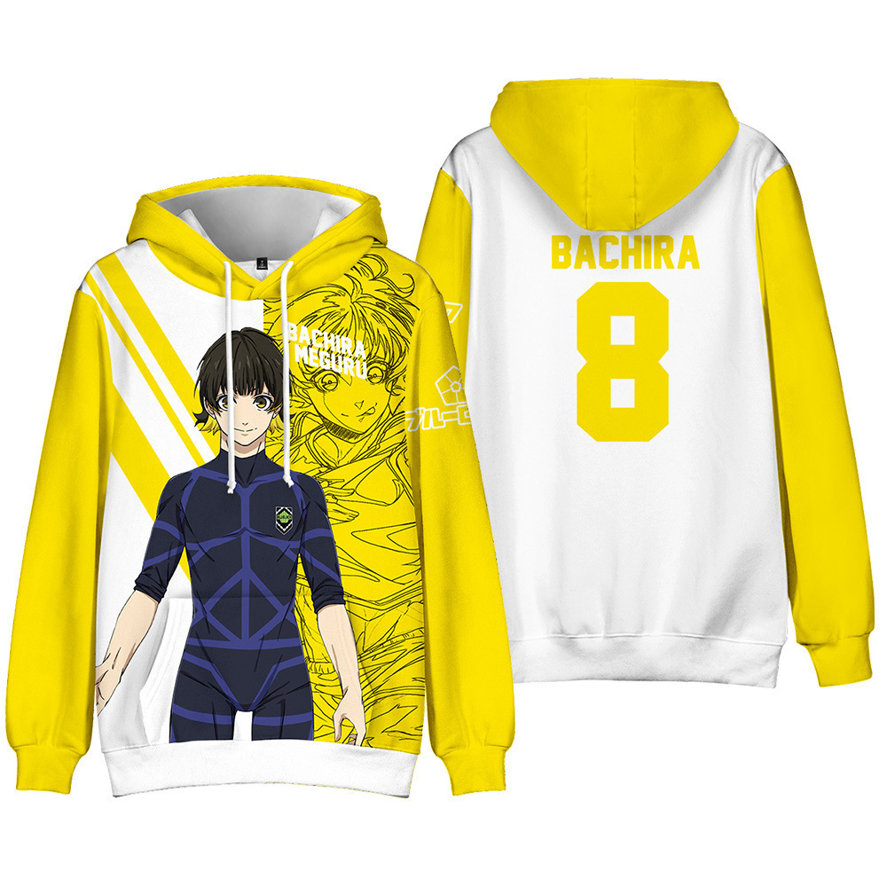 2026 New Anime BLUE LOCK Merch - огляд і ціна Anime Merchandise Hoodie