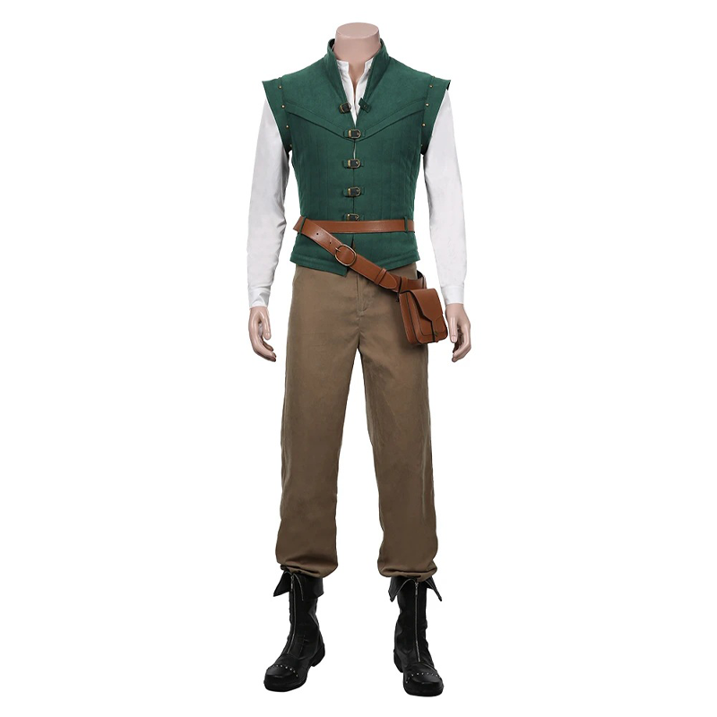 Flynn Rider Cosplay Costume Gr - огляд і ціна Anime Merchandise Men
