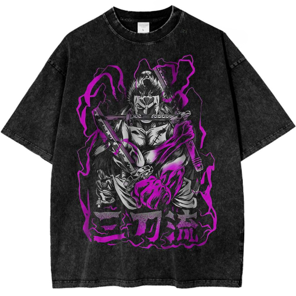 ONE PIECE Roronoa Zoro Shirt A - огляд і ціна Zoro Anime Merchandise