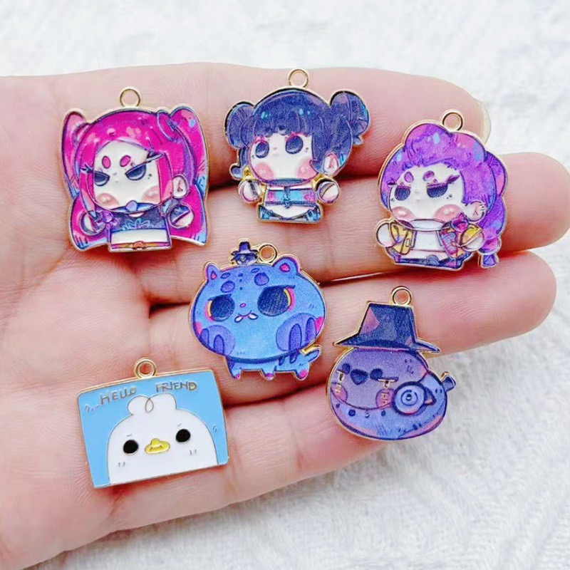 10pcs Cartoon Anime Pendant Oi - огляд і ціна Anime Merchandise Gift