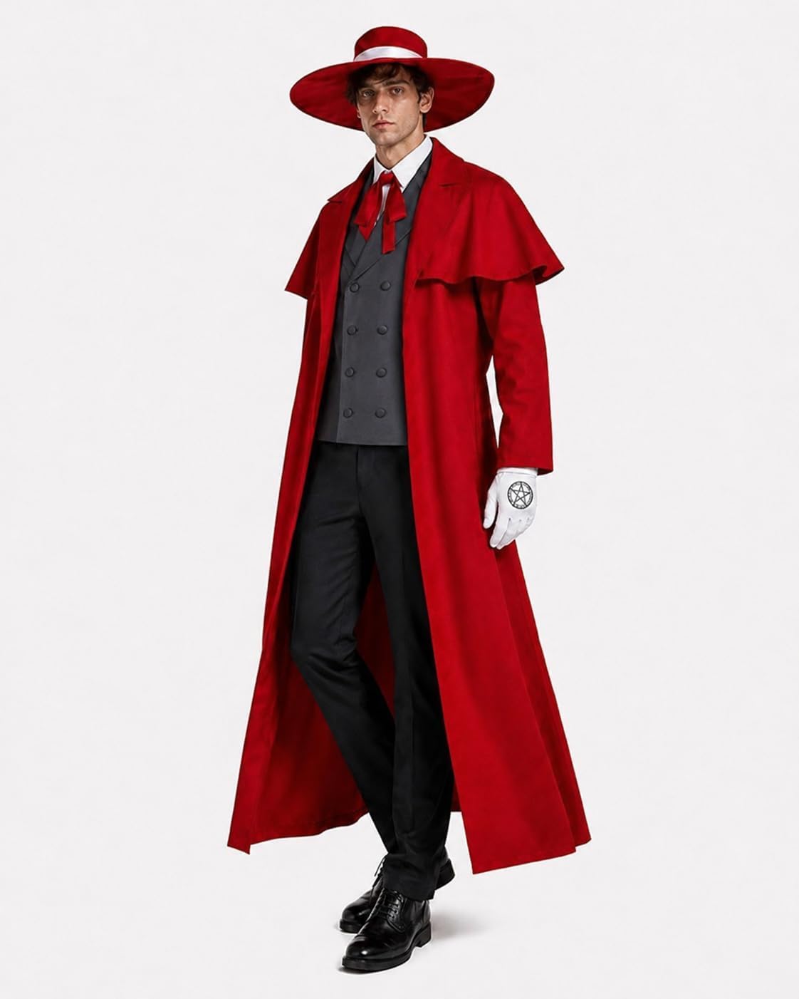 Anime Alucard Cosplay Costume  - огляд і ціна Anime Merchandise Men