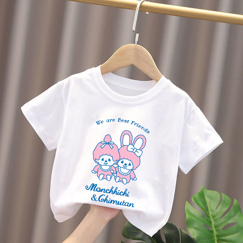 Monchhichi Kids T-shirts Anime - огляд і ціна Anime Girl Merchandise
