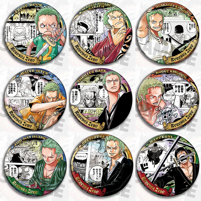 One Piece Zoro Anime Badge Pin - огляд і ціна Zoro Anime Merchandise