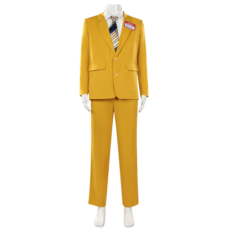 Men Horror Theme Yellow Suit S - огляд і ціна Anime Merchandise Men