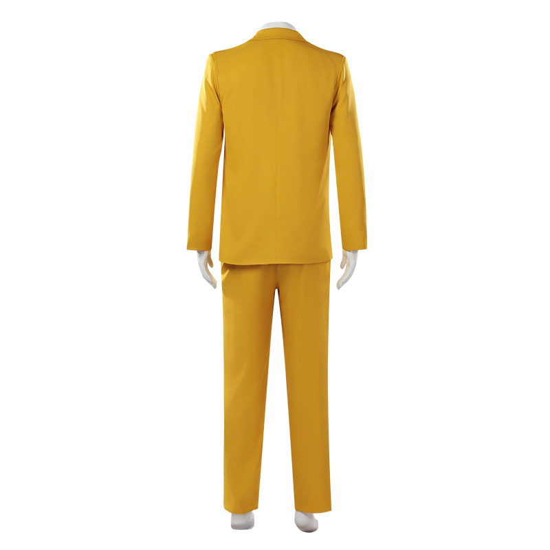 Men Horror Theme Yellow Suit S - огляд і ціна Anime Merchandise Men