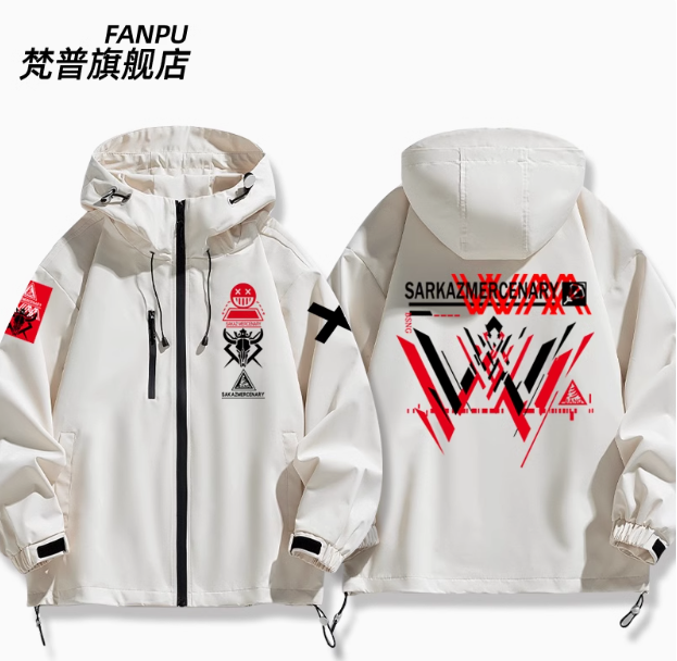 Anime Arknights W Windbreaker  - огляд і ціна Windbreaker Anime Merchandise