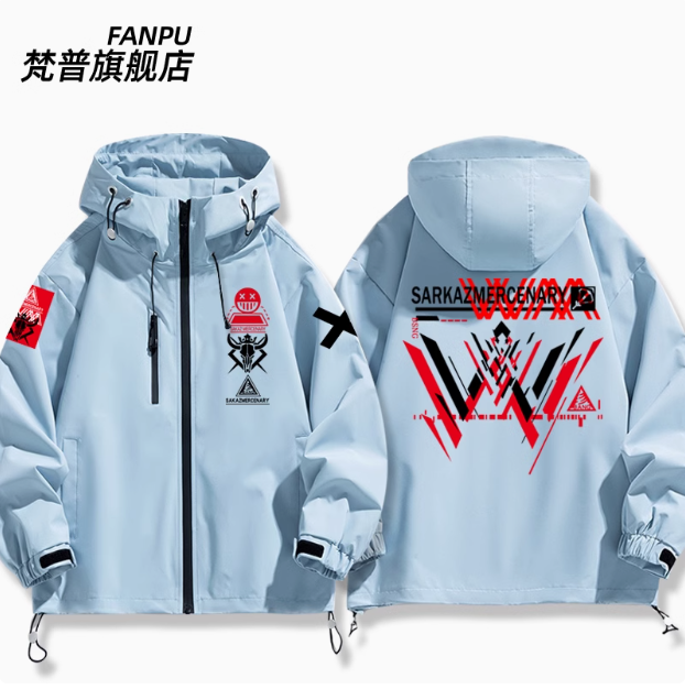 Anime Arknights W Windbreaker  - огляд і ціна Windbreaker Anime Merchandise